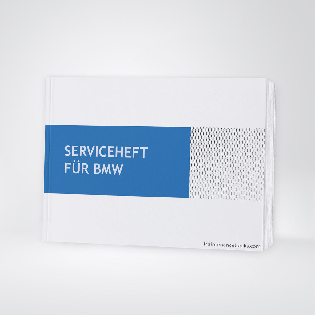 BMW Maintenance Book | German