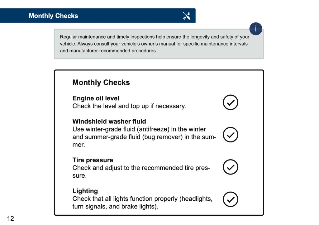 BMW Maintenance Book | English