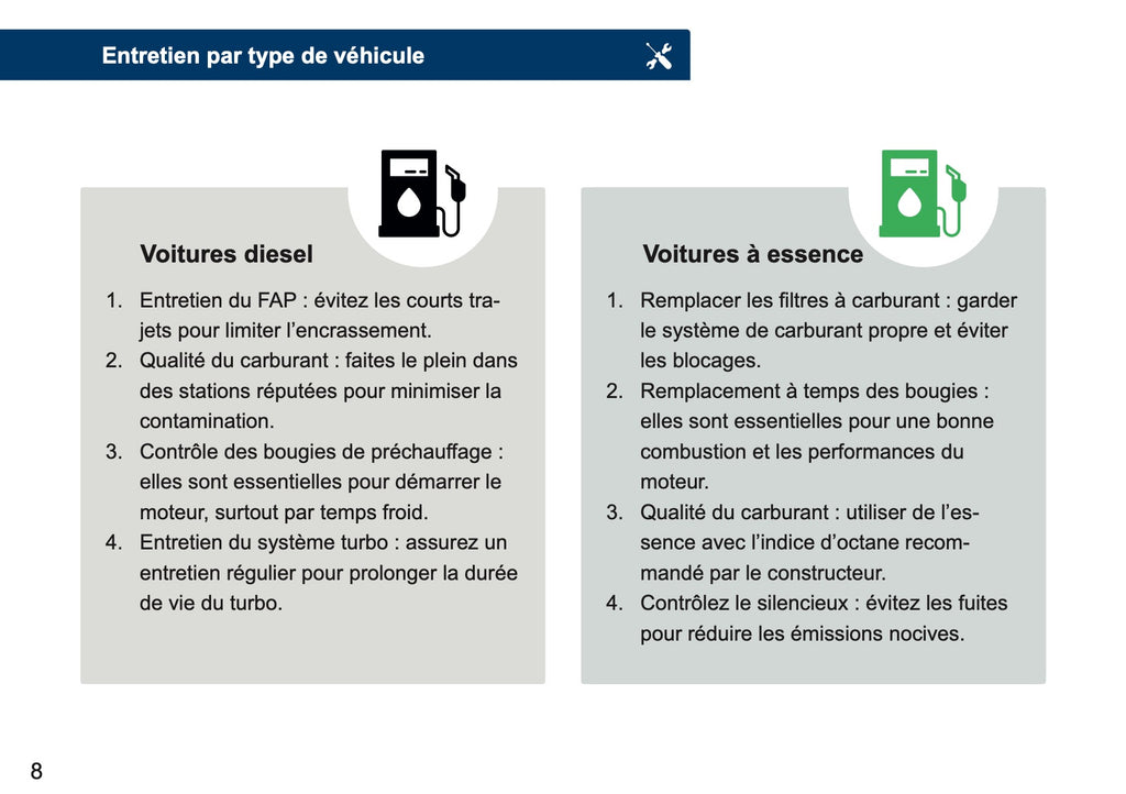 Ford Maintenance Book | French