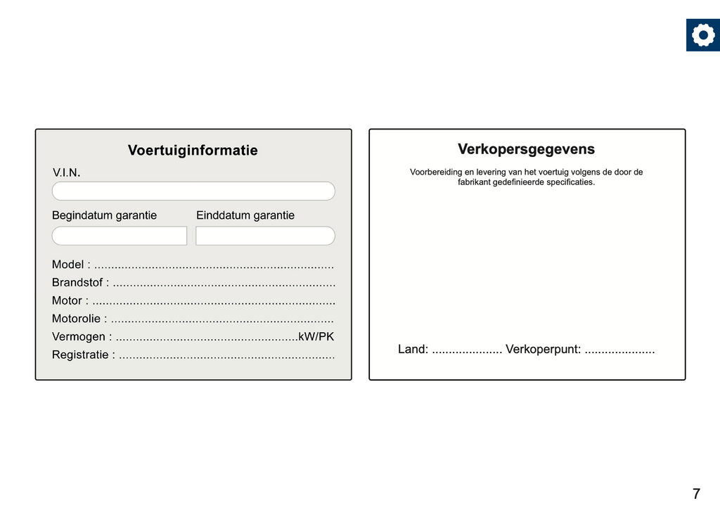 Hyundai Maintenance Book | Dutch
