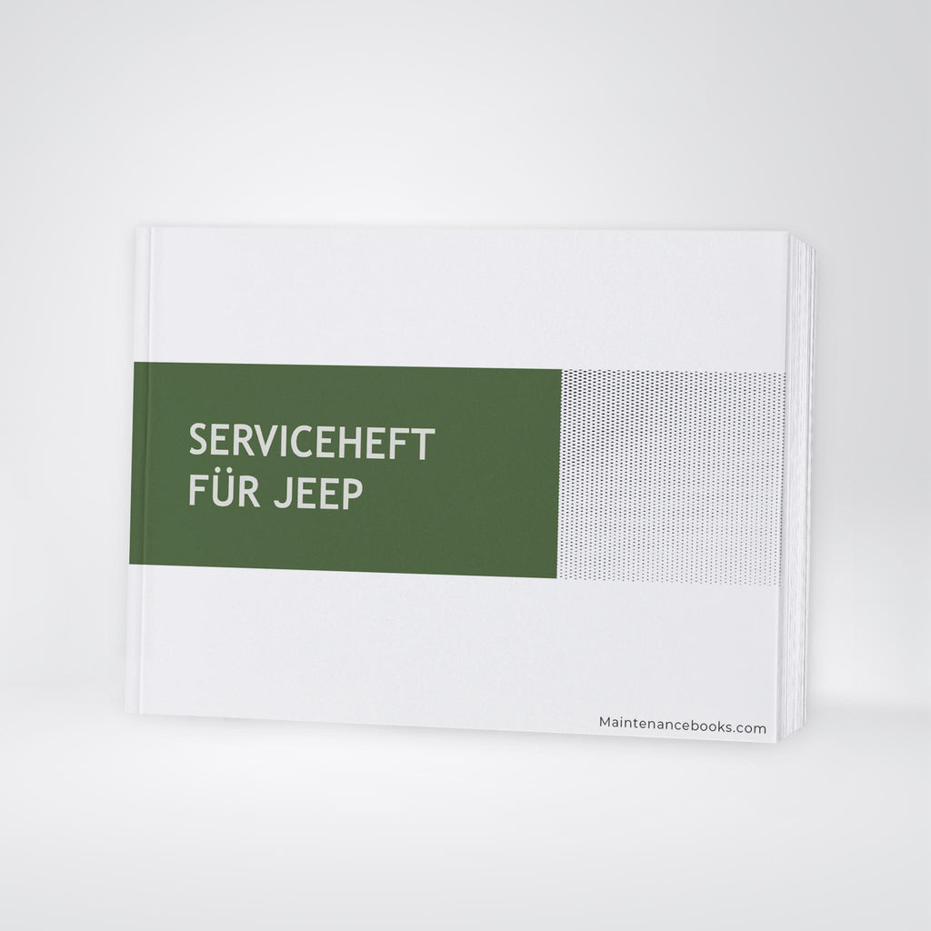 Jeep Maintenance Book | German
