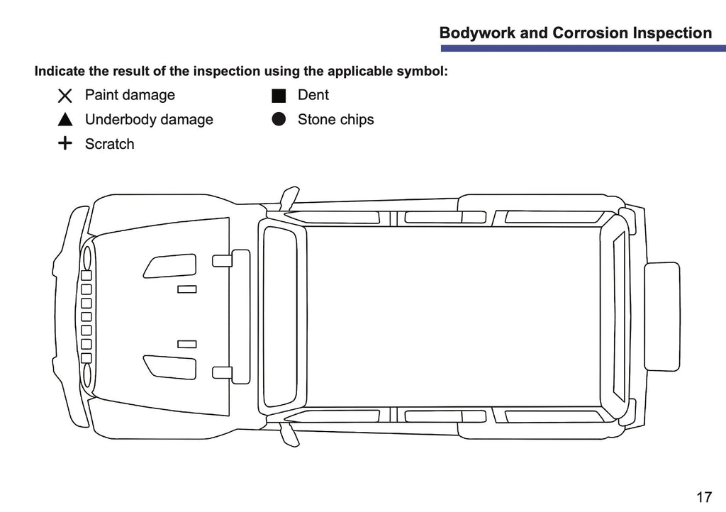 Jeep Maintenance Book | English