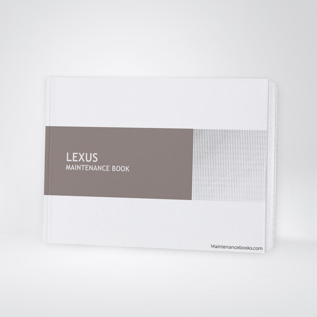 Lexus Maintenance Book | English