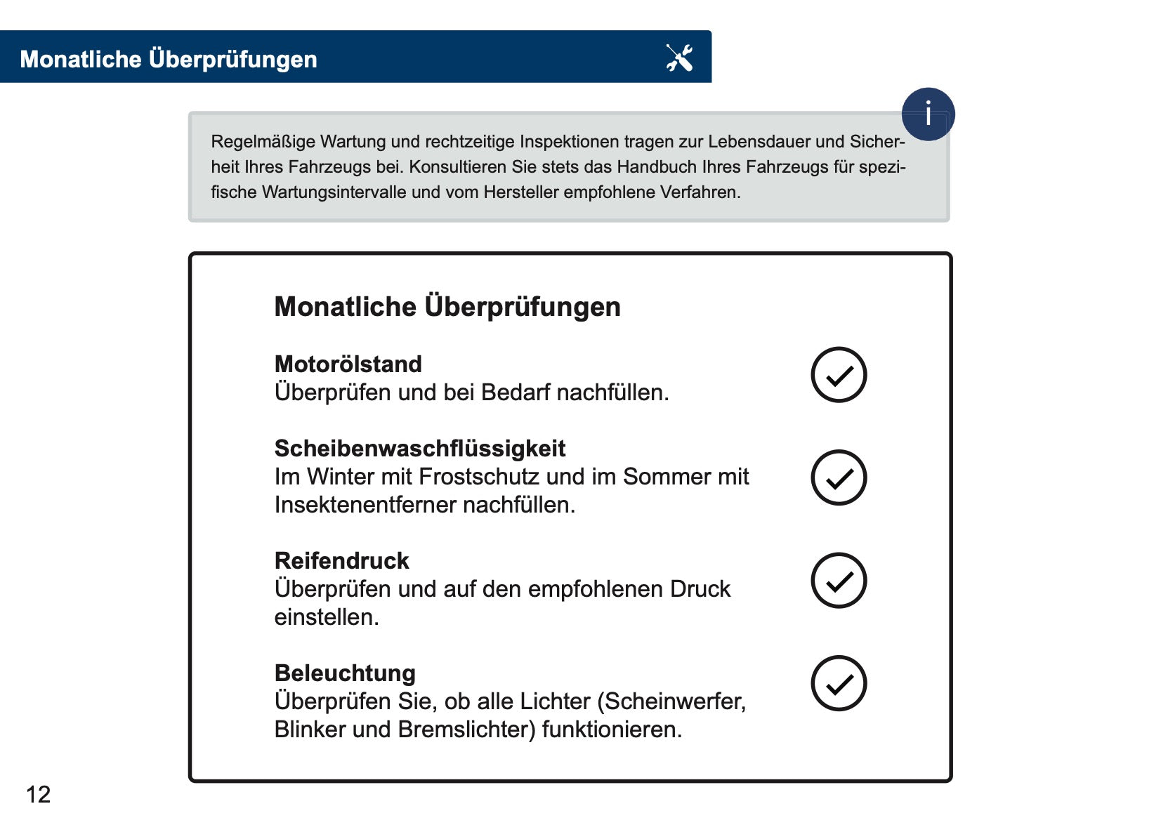 Land Rover Maintenance Book | German