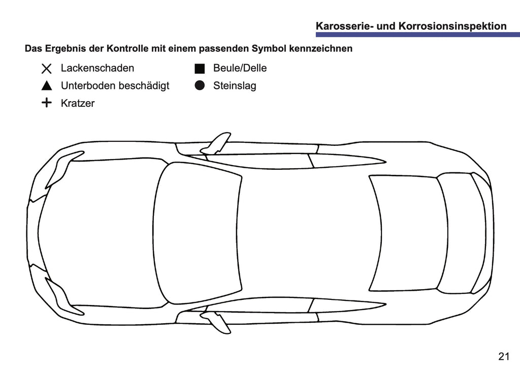 Land Rover Maintenance Book | German