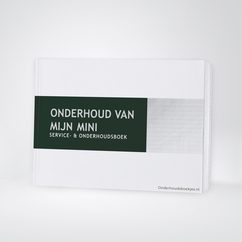 Mini Onderhoudsboekje | Nederlands