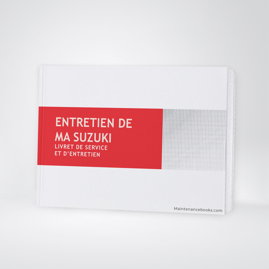 Suzuki Livret d'entretien | Français