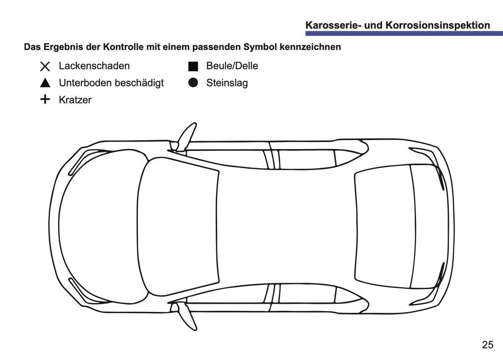 Serviceheft Toyota | Deutsch