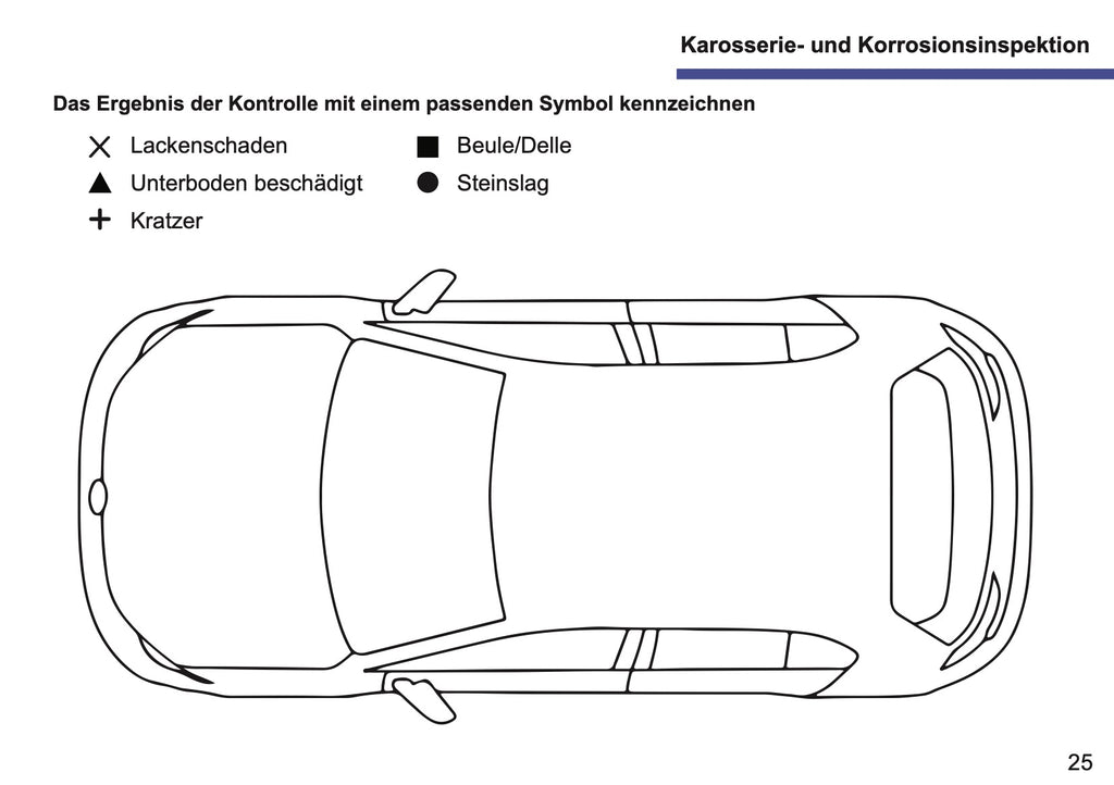 Serviceheft Volkswagen | Deutsch