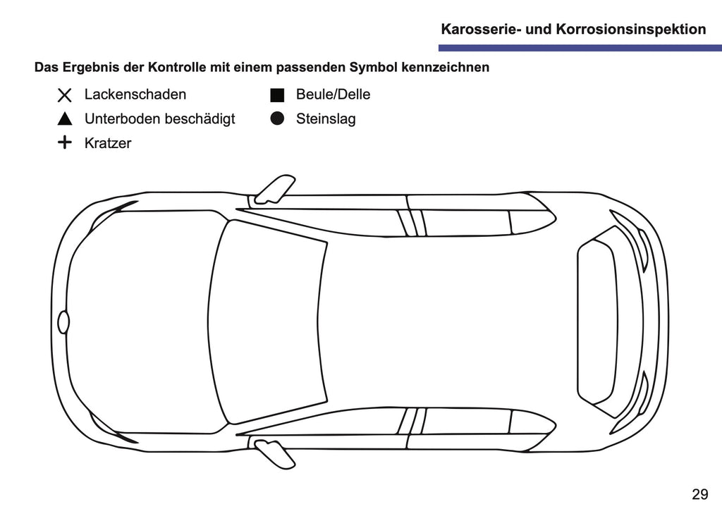 Serviceheft Volkswagen | Deutsch